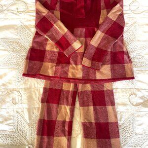 Misha & Puff Plaid Tunic and slim Pant Set